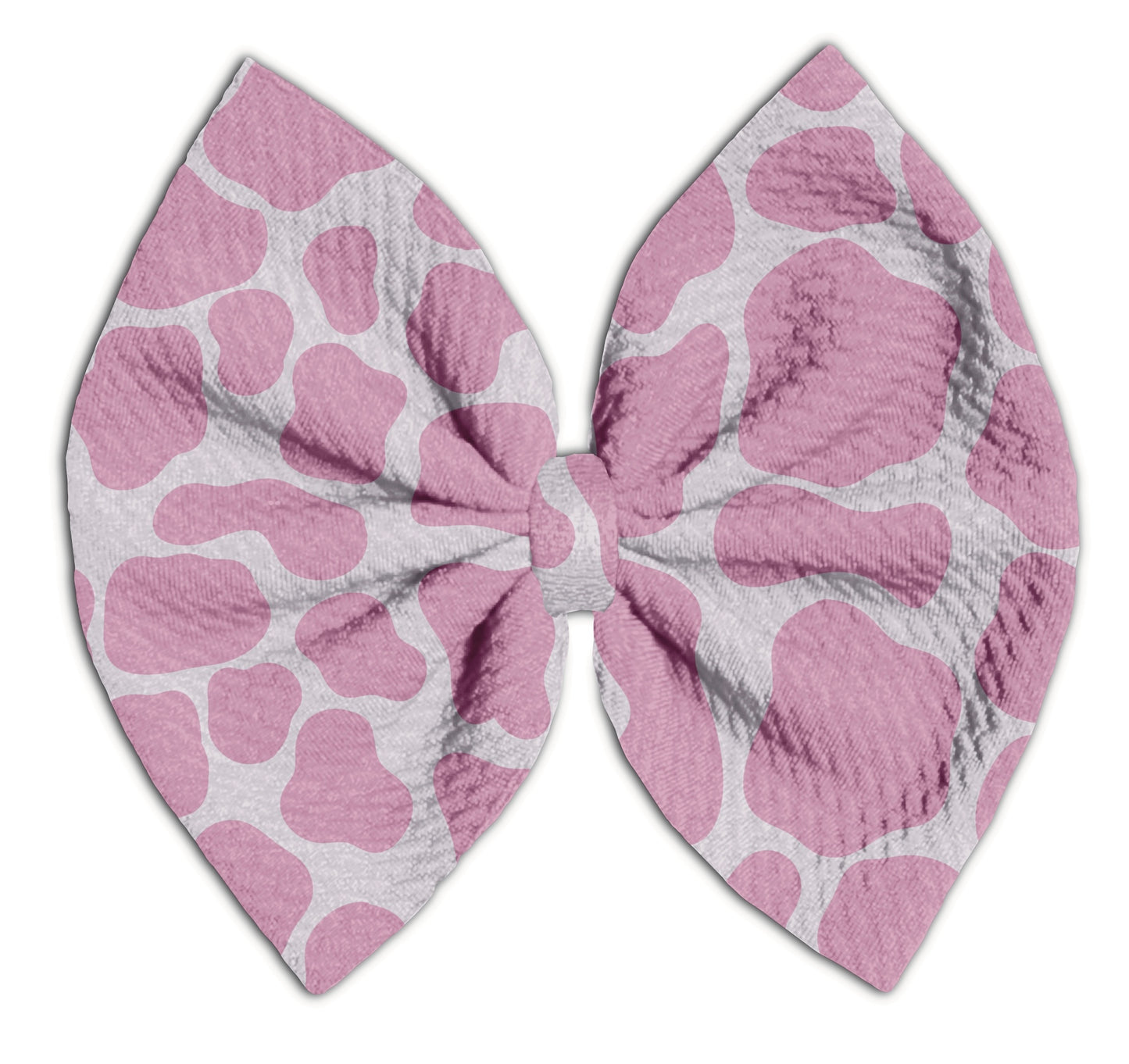 Pink Cow Bows