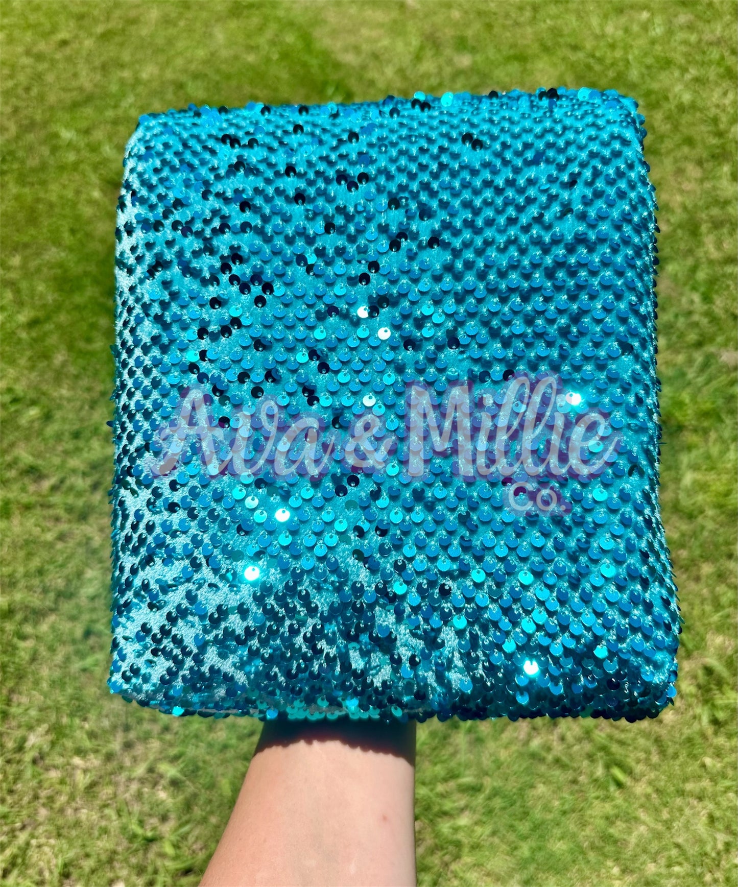 Turquoise Glam Headwrap