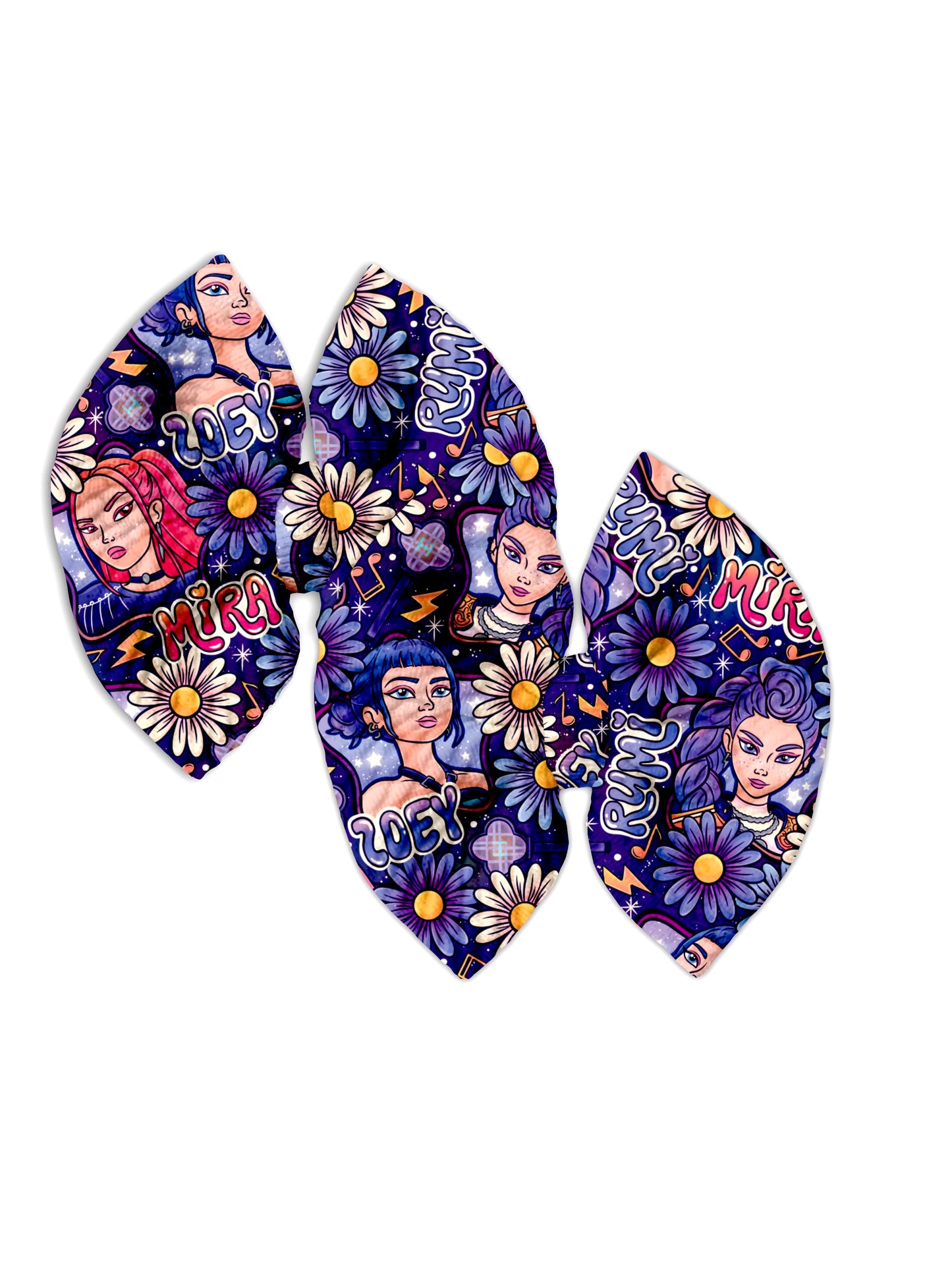 Flower Pop Girls Piggies