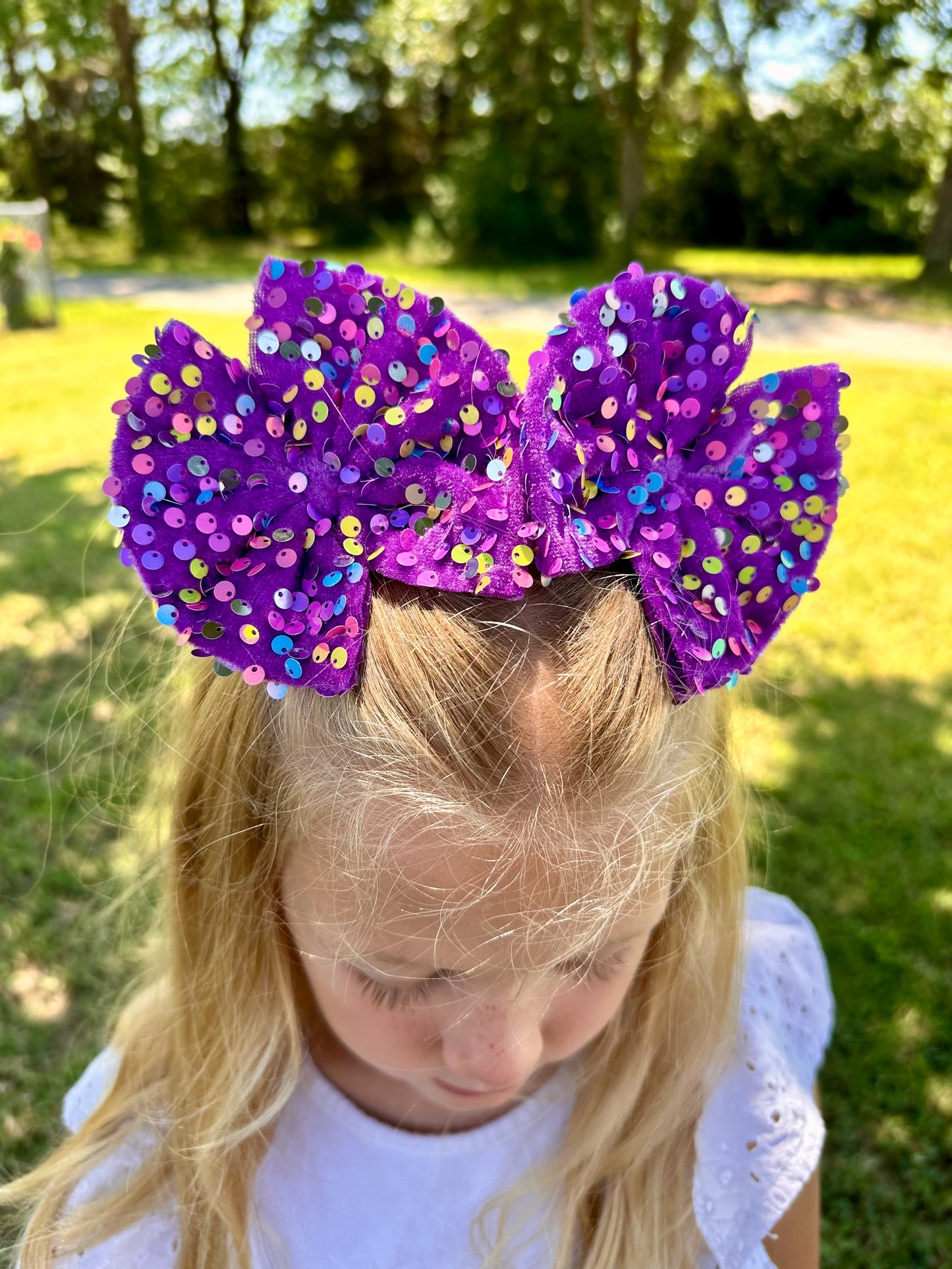 Purple Confetti Glam Piggies