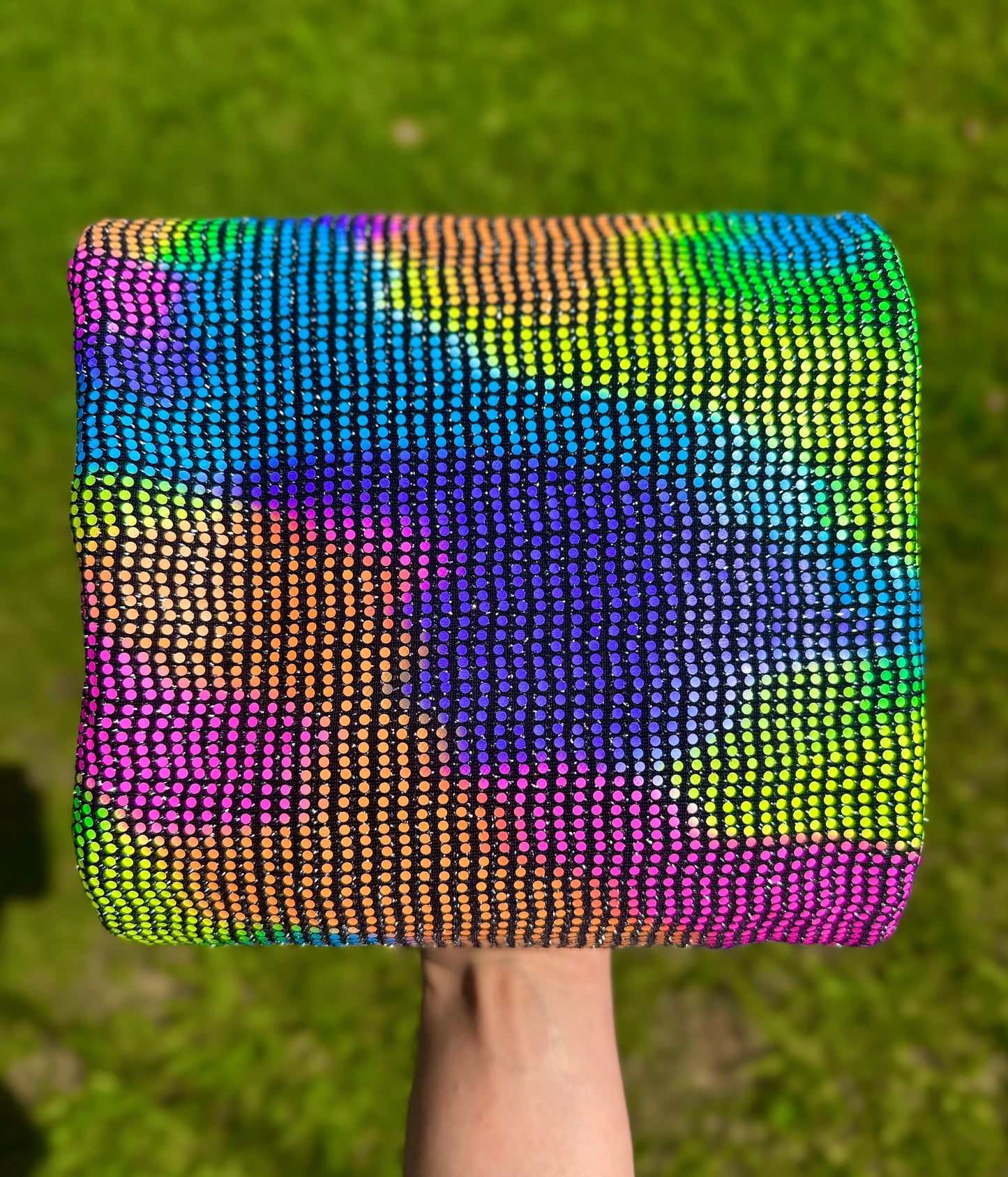 Rainbow Disco Clip/Nylon