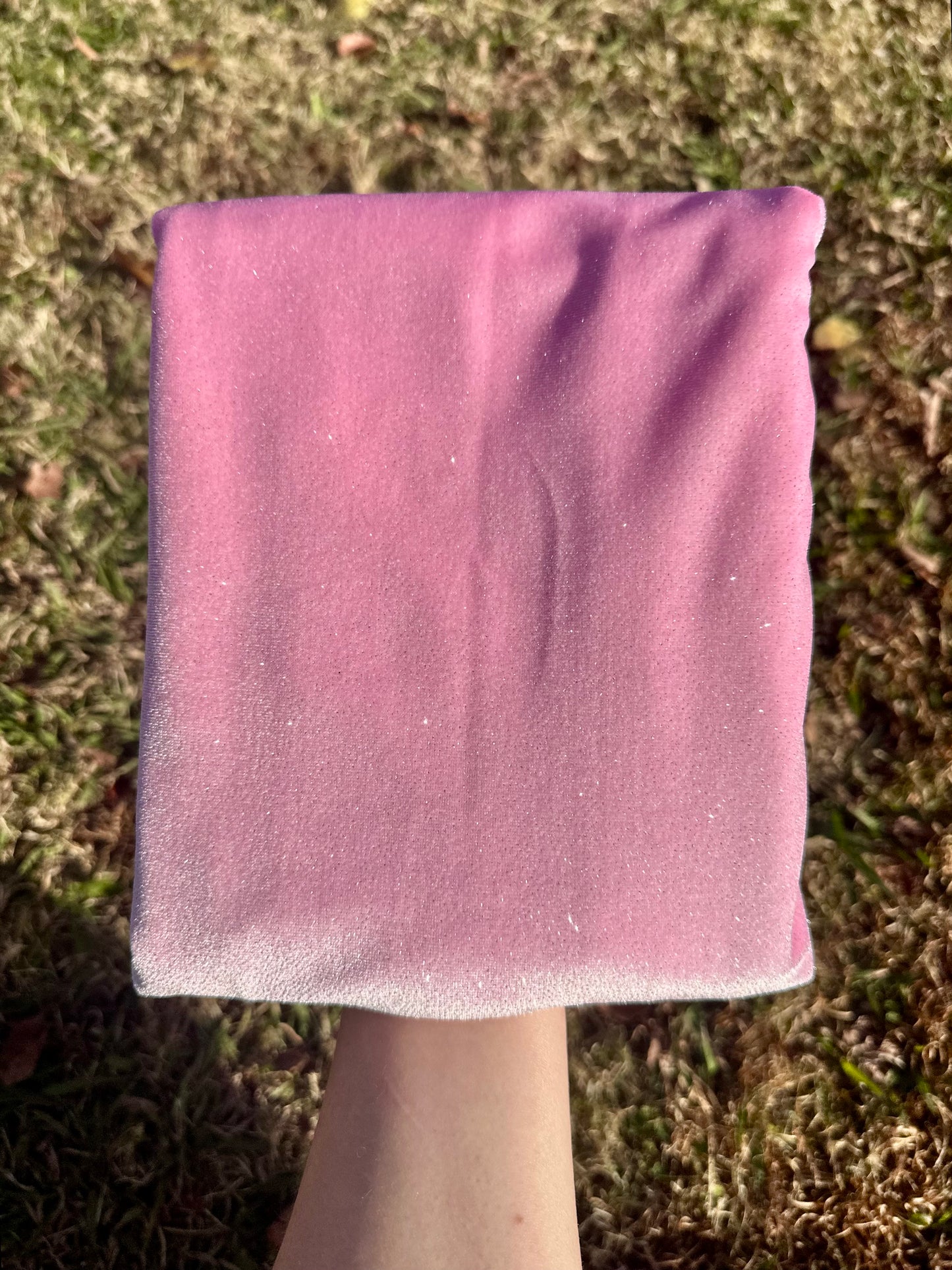 Pink Glitter Velvet Bows