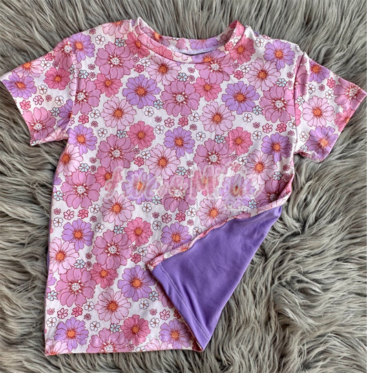4T Spring Blooms Basic Tee - Ready to Ship