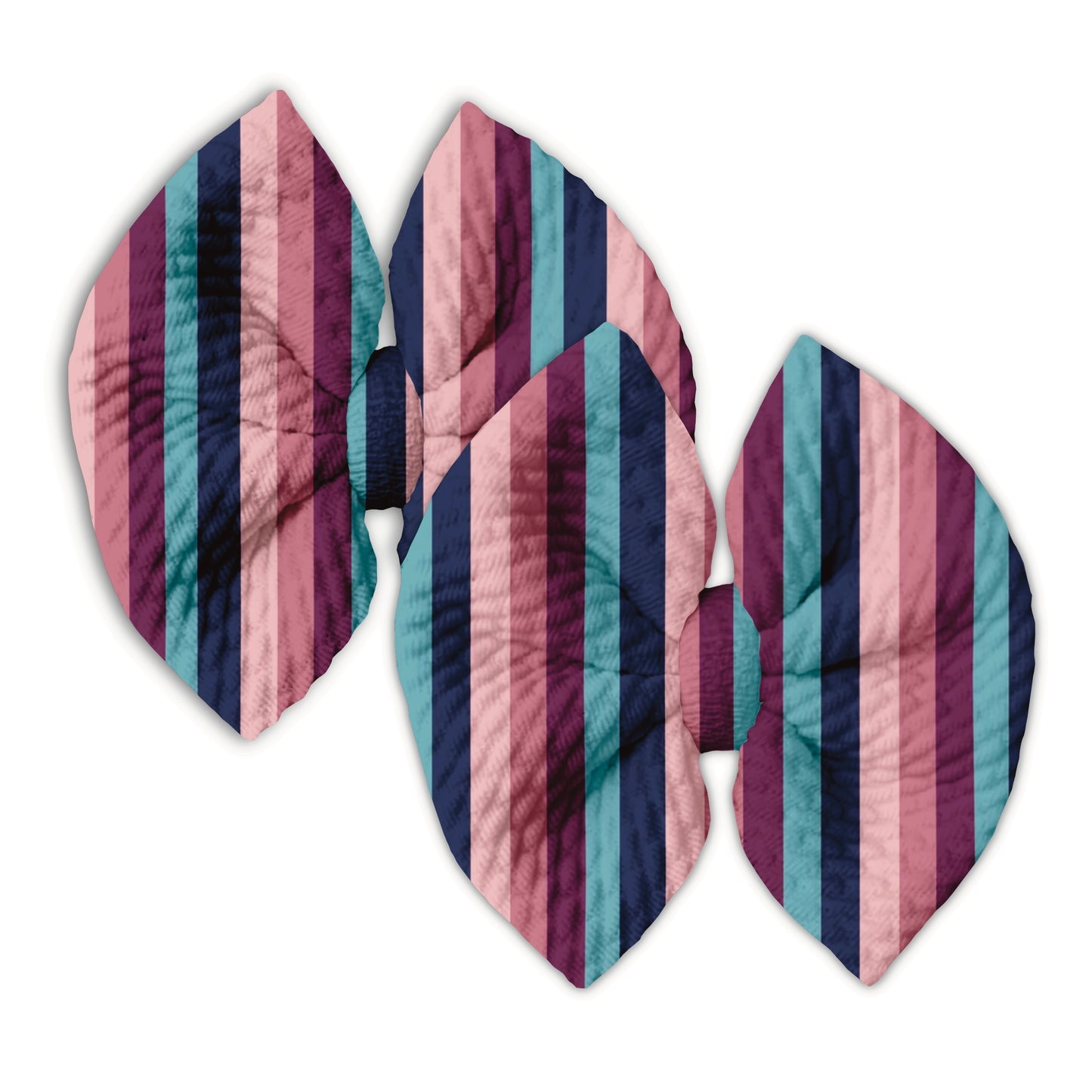 Sugarplum Stripe Bows