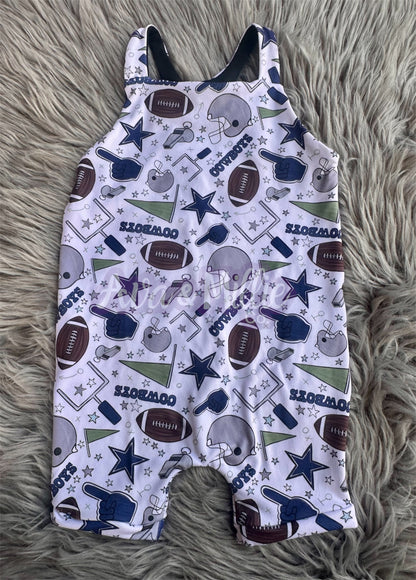 12-18M Cowboys Midi Overalls - RTS