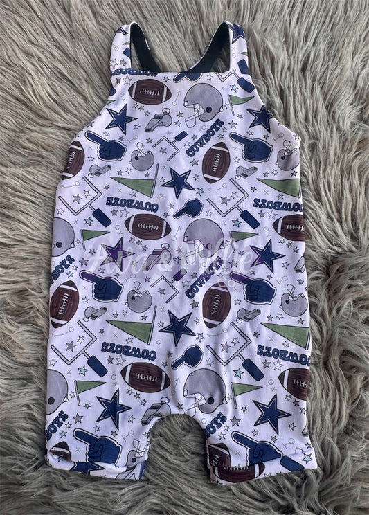12-18M Cowboys Midi Overalls - RTS
