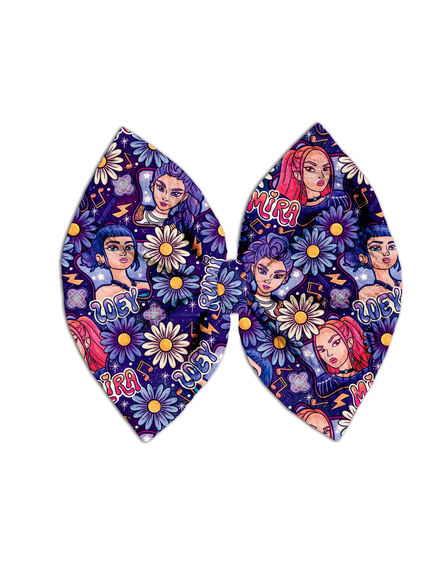 Flower Pop Girls Clip/Nylon