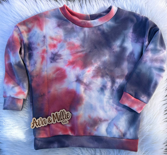 5T Mauve Mist Oversized Sweater - Ready to Ship