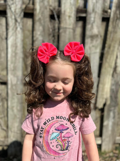 Electric Pink Bows