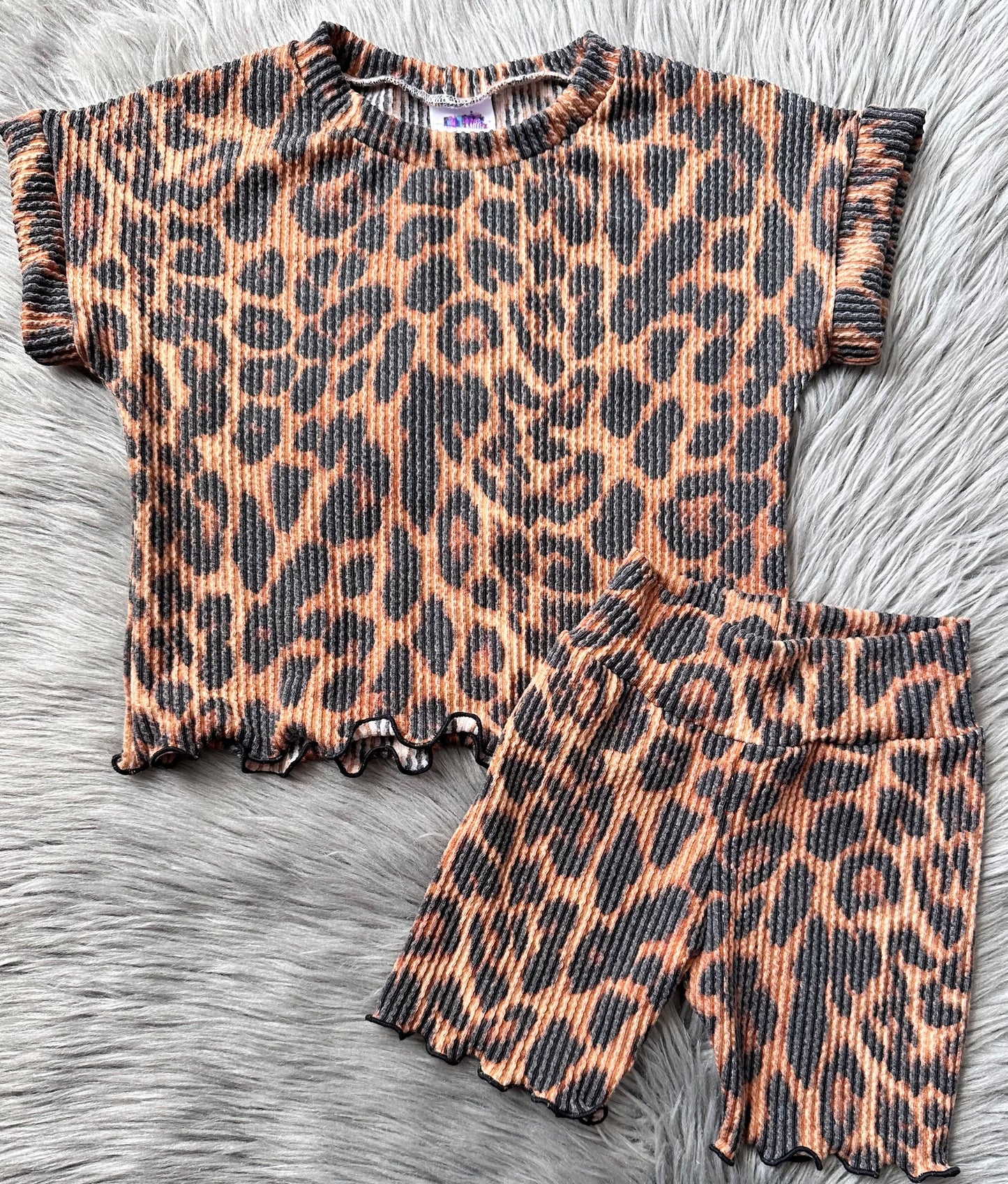 Leopard Ribbed Clothing
