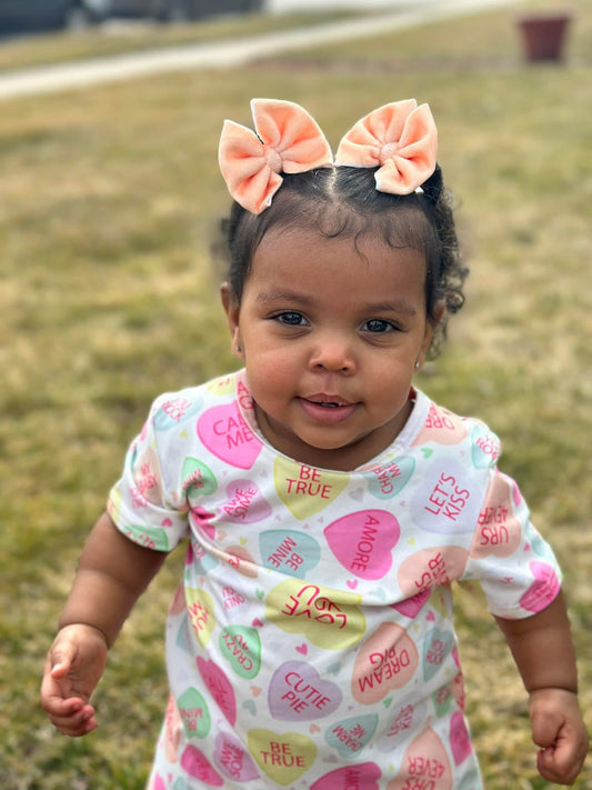 Creamsicle Velvet Piggies