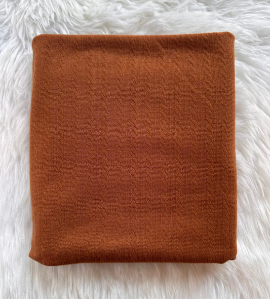 Copper Cable Knit Clip/Nylon