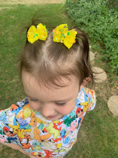 Sunshine Glam Bows
