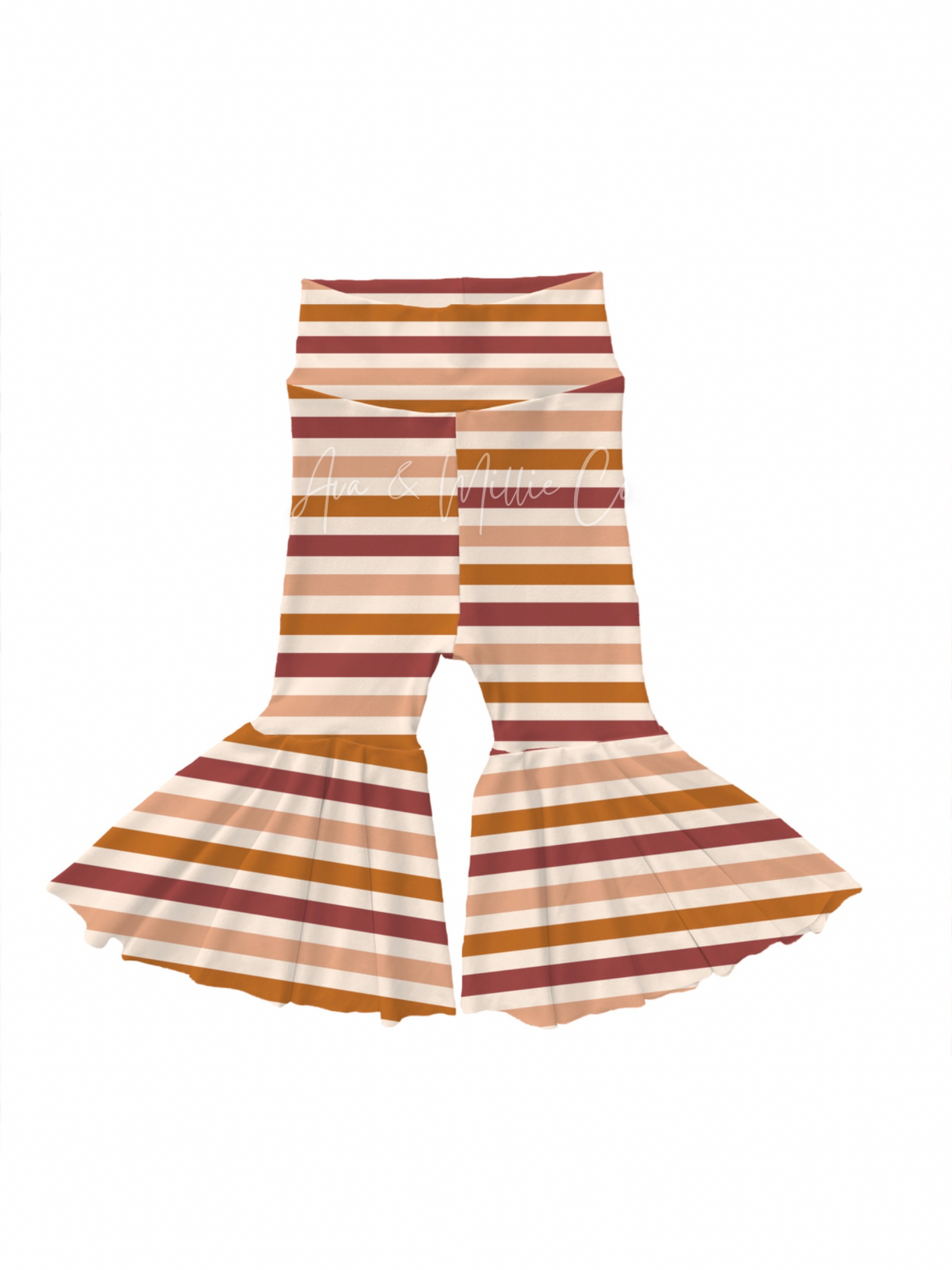 Cranberry Stripe Bottoms/Rompers