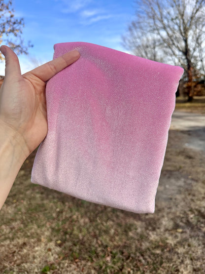 Pink Glitter Velvet Bows