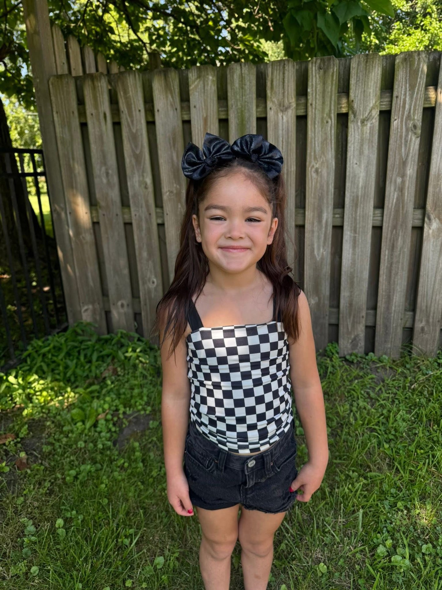 B&W Checkered Clothing