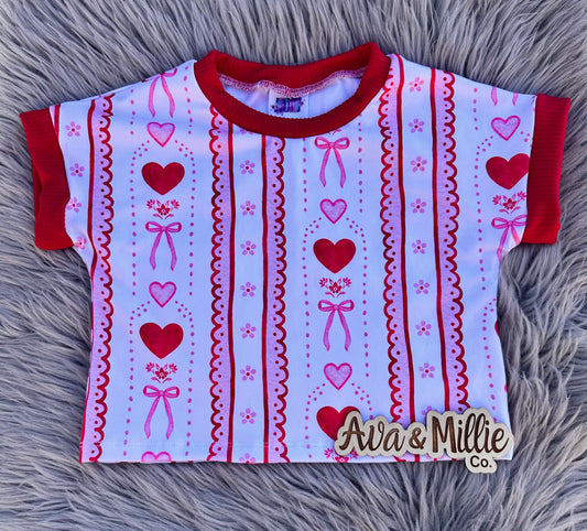 18-24M Be Mine Boxy Top - Ready to Ship