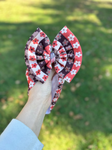 Striped Floral Headwrap