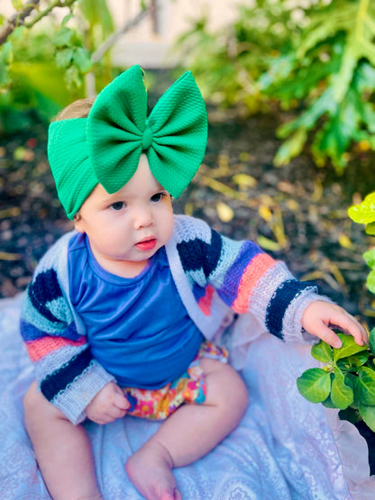 Kelly Green Bows