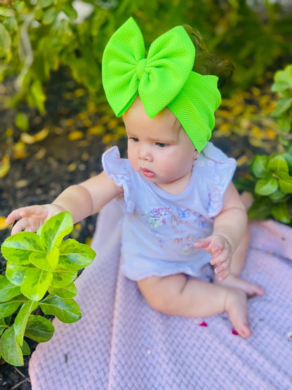Lime Green Bows