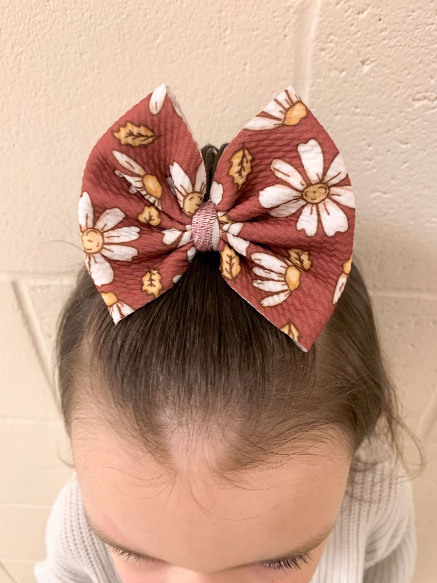Mauve Floral Bows