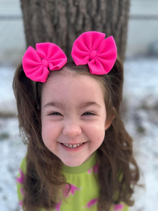 Hot Pink Bows