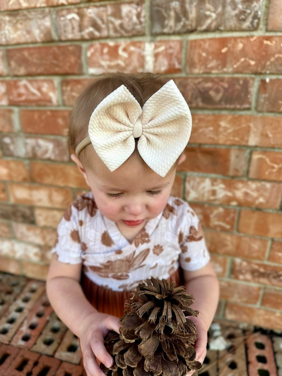Cream Bows