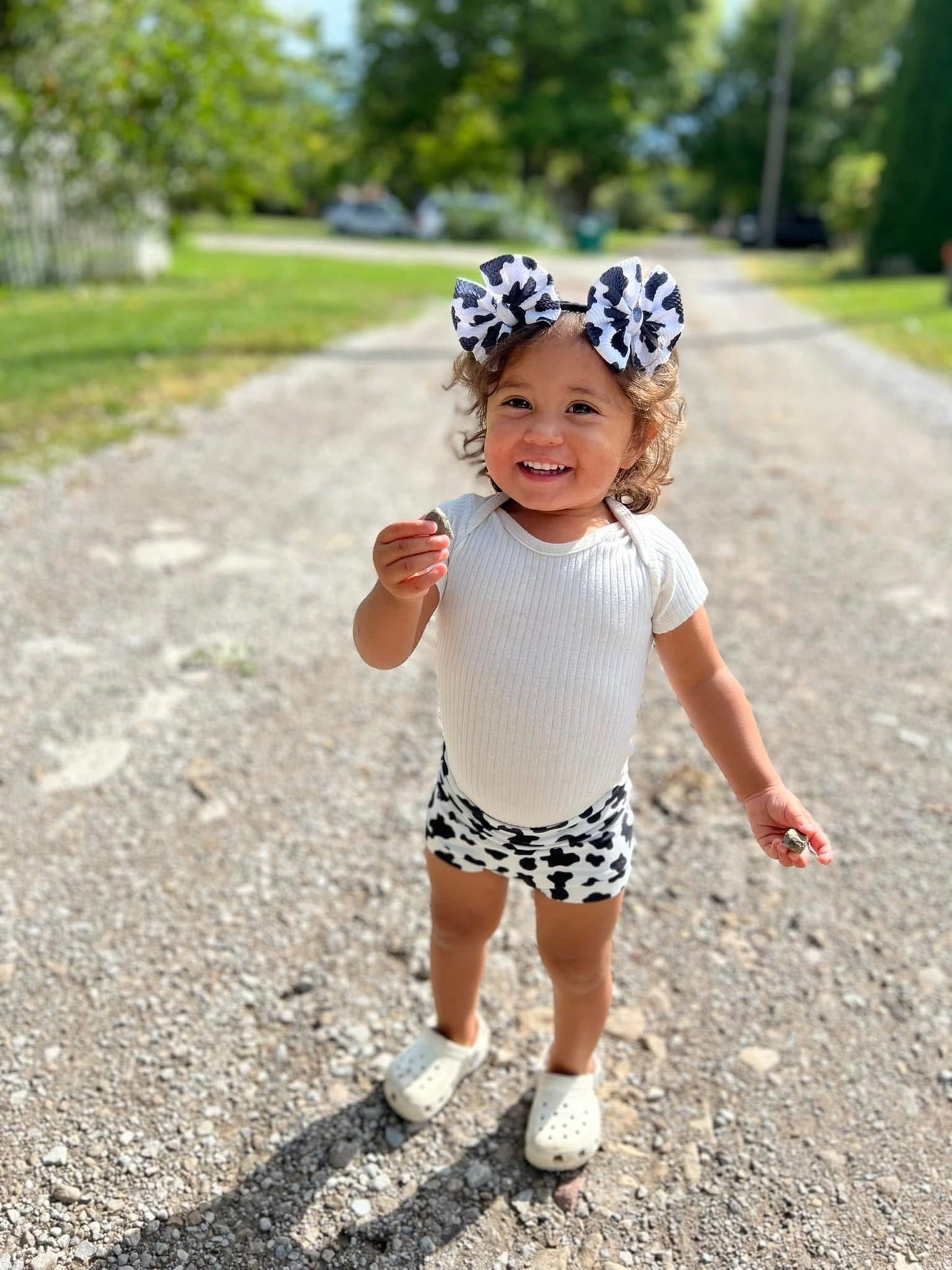 B&W Cow Clothing
