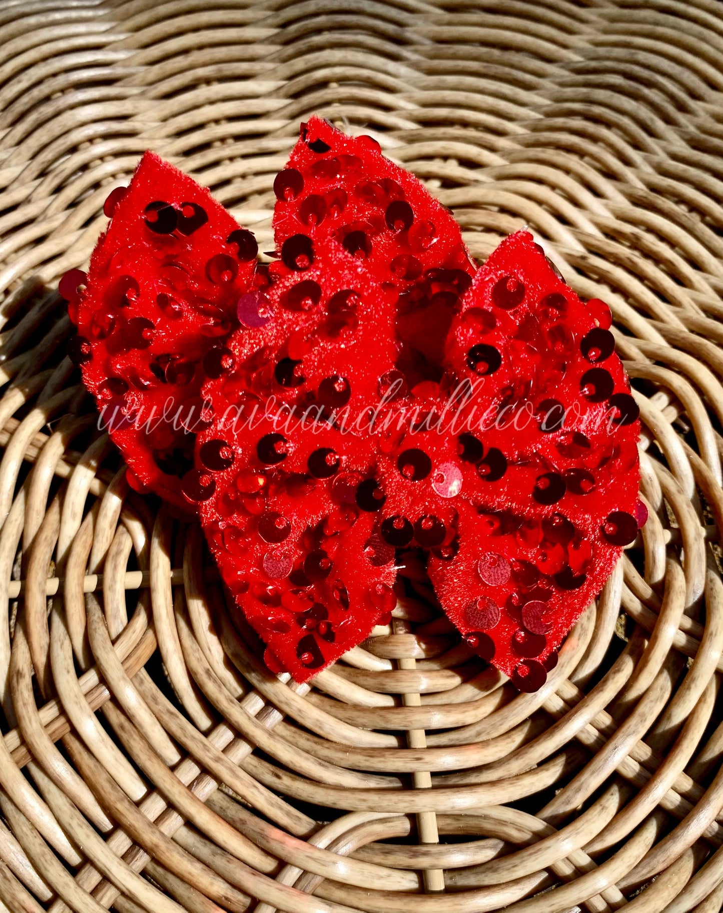 Red Glam Piggies
