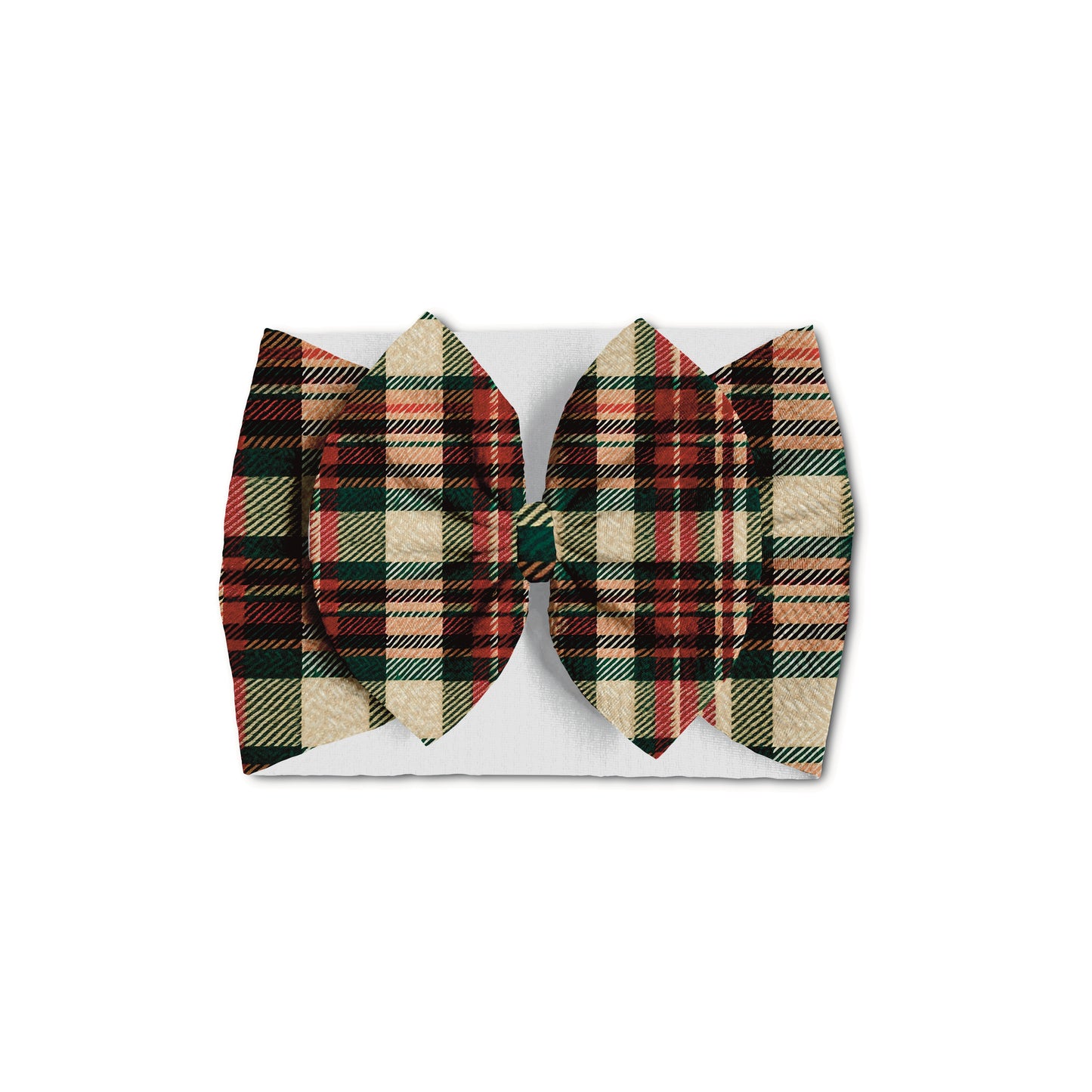 Christmas Plaid Headwrap