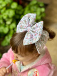 Dainty Floral Headwrap