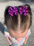 Purple Glimmer Piggies