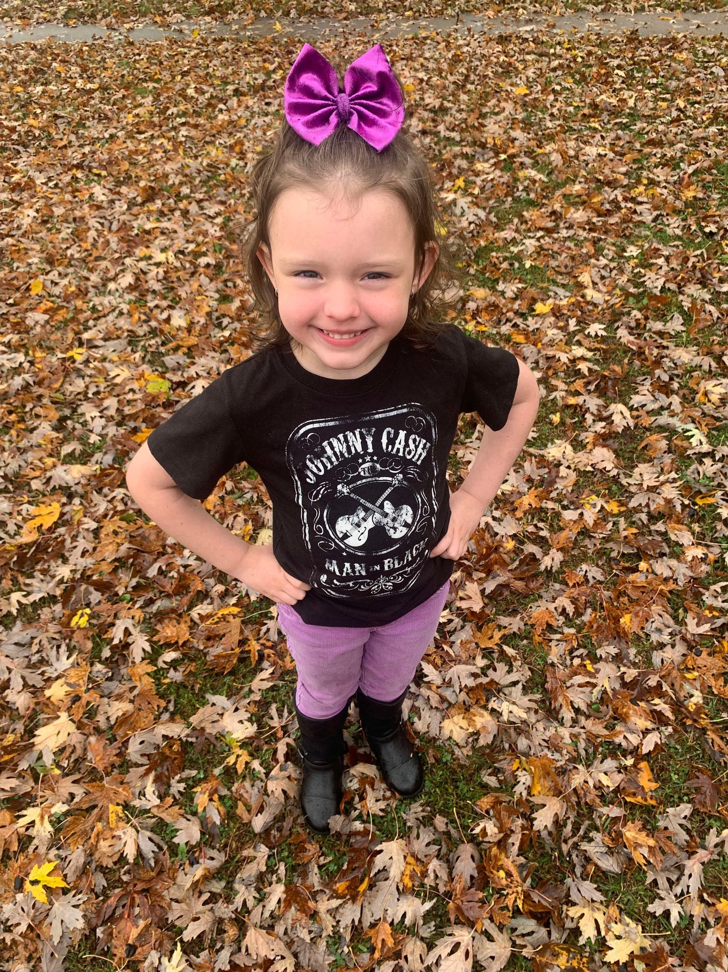 Purple Glimmer Clip/Nylon