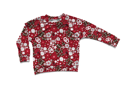 OU Floral Tops