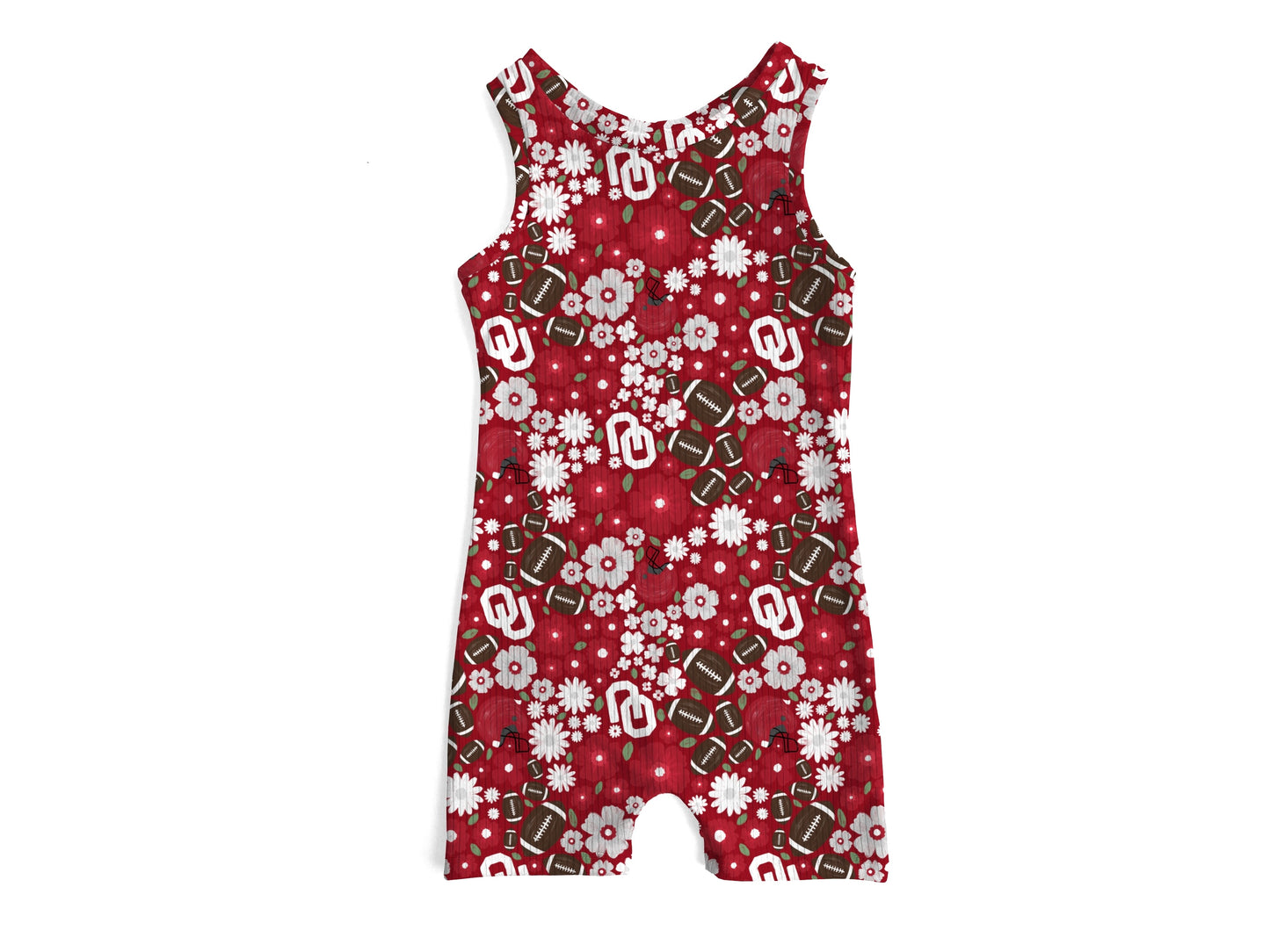 OU Floral Rompers/Dresses
