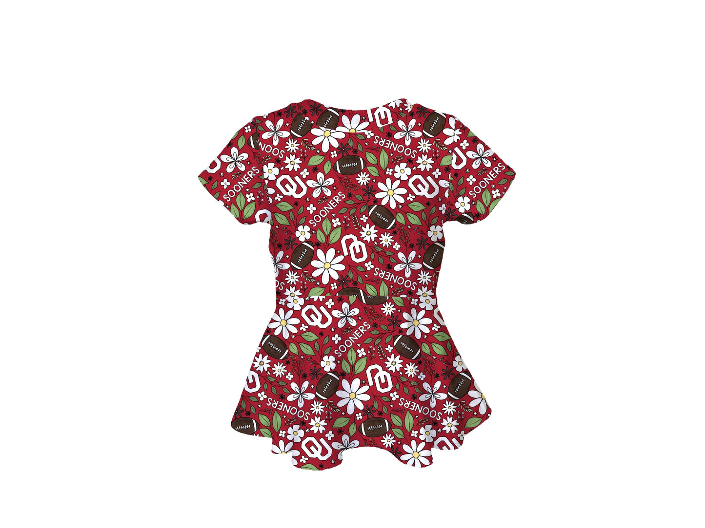 Sooner Floral Tops
