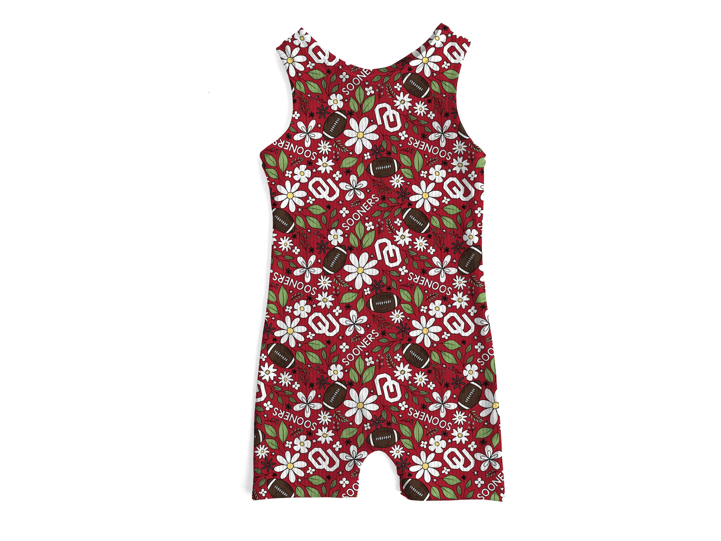 Sooner Floral Rompers/Dresses