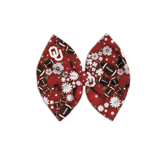 OU Floral Clip/Nylon