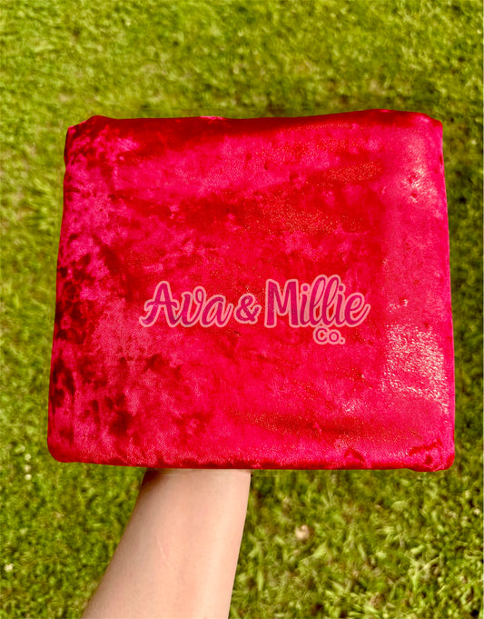 Red Glimmer Headwrap