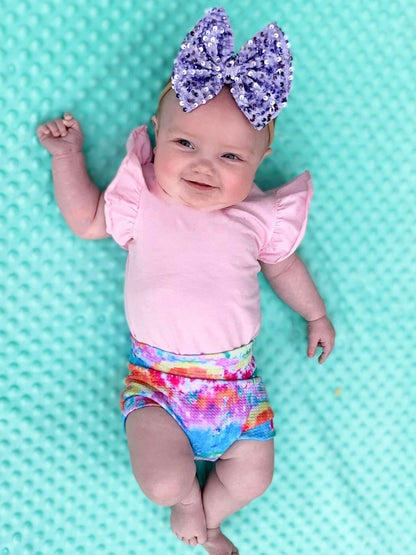 Lilac Glam Clip/Nylon